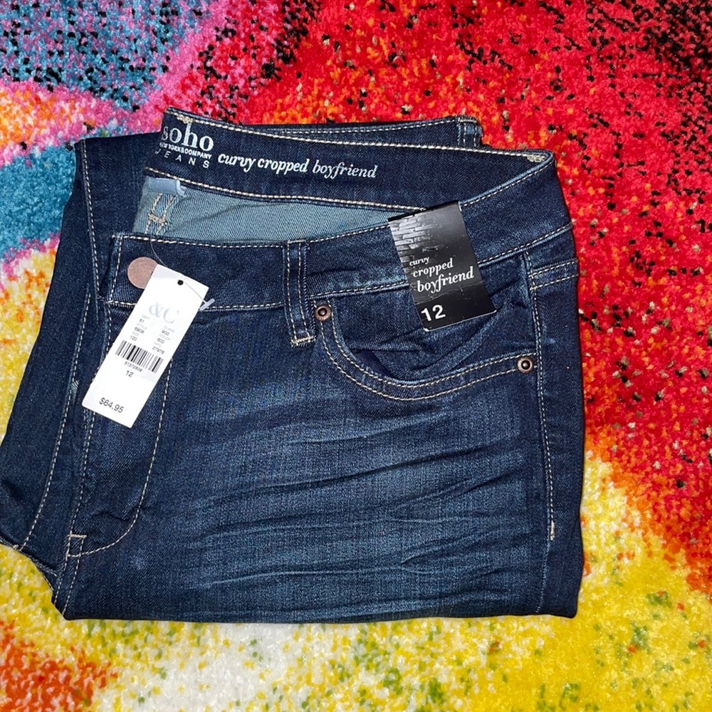 Size 12 New York and Company Denim Boyfriend Jeans